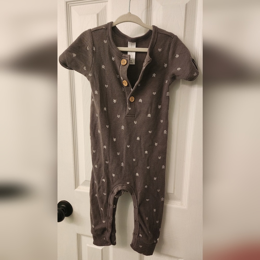 Modern Moments by gerber, 18M, Grey, Onesie, Pajamas